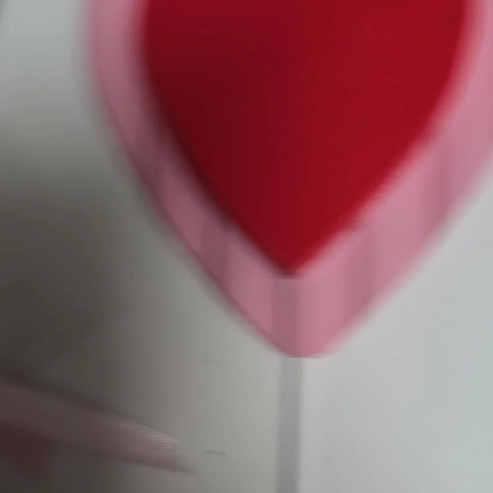 Heart-Shaped Party Picks - Red and Pink